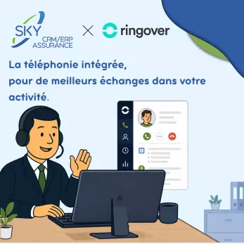 SKY CRM | Logiciel Assurance | Logiciel courtier en assurance | Progiciel : SKY CRM