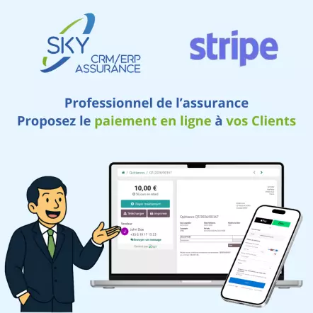 SKY CRM | Logiciel Assurance | Logiciel courtier en assurance | Progiciel : SKY CRM